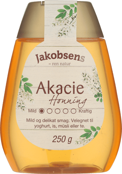 Modelbillede af Akaciehonning Jakobsens 250 g