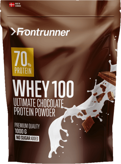 Modelbillede af Frontrunner By Bodylab Aps Whey 100 Ultimate Chocolate 1kg
