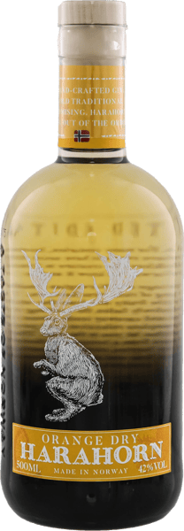 Modelbillede af Harahorn Orange Dry Gin 42% 0,5L