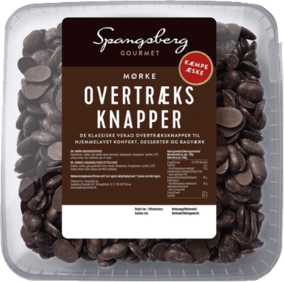 Modelbillede af Spangsberg Overtræksknapper mørke 900g