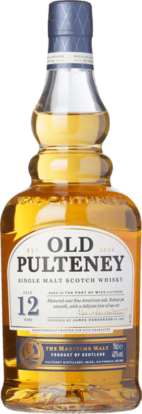 Modelbillede af Old Pulteney 12 YO 40% 0,7 l.
