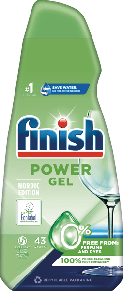 Modelbillede af Finish gel 0% 650 ml