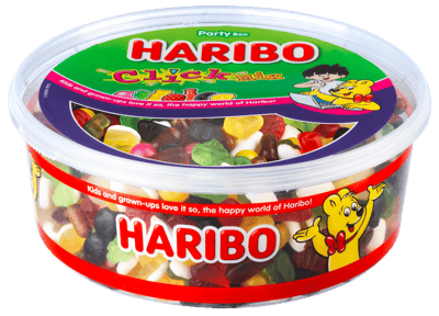 Modelbillede af Haribo Click Mix 800 g