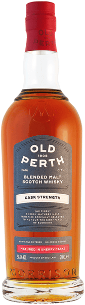 Modelbillede af Old Perth Blended Malt Scotch Cask Strength 58,6% 0,7l.
