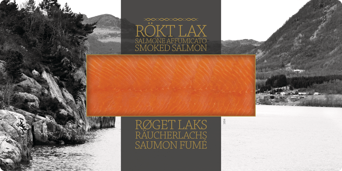 Røget Laks i skiver 200 g