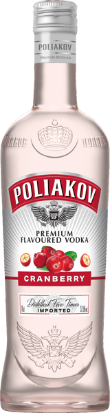 Modelbillede af Poliakov Vodka Cranberry 37,5% 0,7l