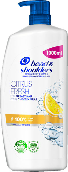 Modelbillede af Head & Shoulders Shampoo Citrus 1L. M. Pumpe