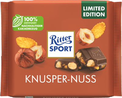 Modelbillede af Ritter Sport Knusper Nuss 100g