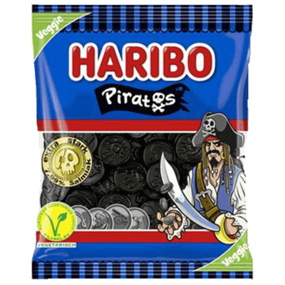 Modelbillede af Haribo Piratos 175g