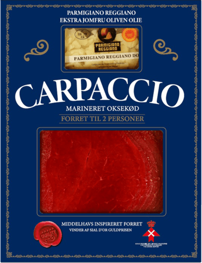 Modelbillede af Carpaccio Parmigano og Olie 115g