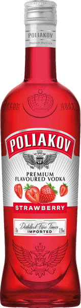 Modelbillede af Poliakov Vodka Strawberry 37,5% 0,7l