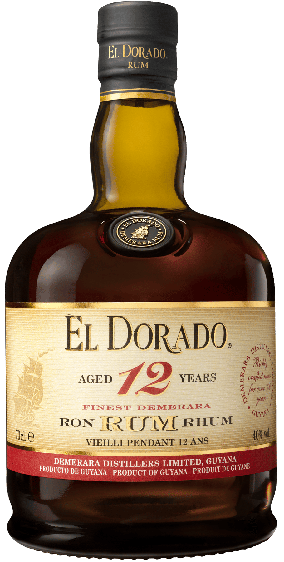 El Dorado 12YO 40% 70 cl.