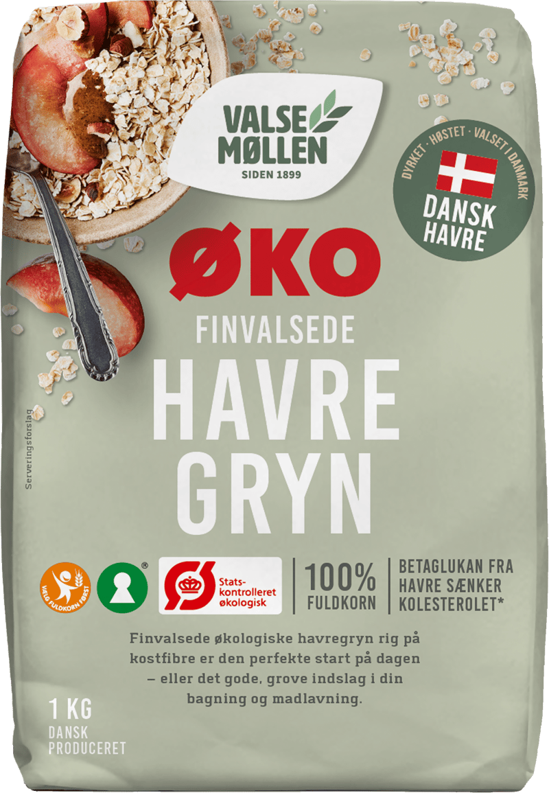 Valsemllen Dansk Øko Havregryn