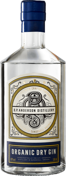 Modelbillede af O.P. Anderson Distillery Gin 40% 0,5l