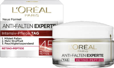 Modelbillede af Loreal Dermo Anti-Rynke Expert 45+ Dagscreme 50ml