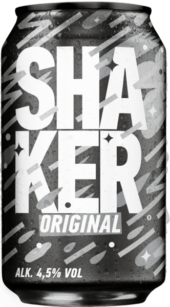Modelbillede af SHAKER Original 4,5% 18x0,33 l.