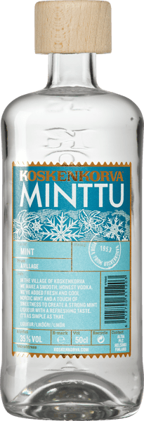 1 fl. Koskenkorva Minttu 35% 0,5l