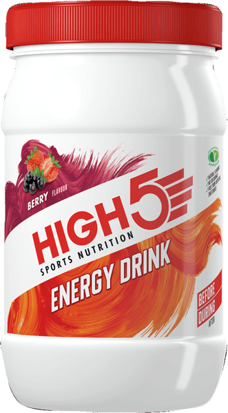 Modelbillede af High5 Energi Drik Pulver Bær 1 kg