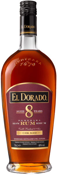 1 fl. El Dorado 8YO 40% 0,7l