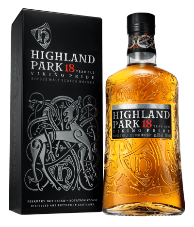 Modelbillede af Highland Park 18 YO 43% 0,7 l.