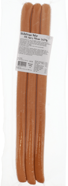 Modelbillede af Slagterens Favoritter Karrywurst 3 stk. 50cm, 800g