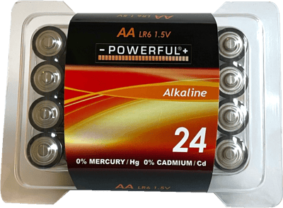 Modelbillede af Batterier AA Alkaline 24-Pk