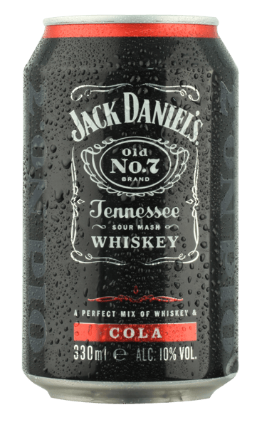 Modelbillede af Jack Daniel's&Cola 10% 0,33 l. + pant