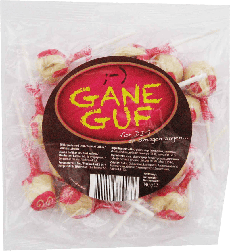 Ganeguf Snus slikkepind