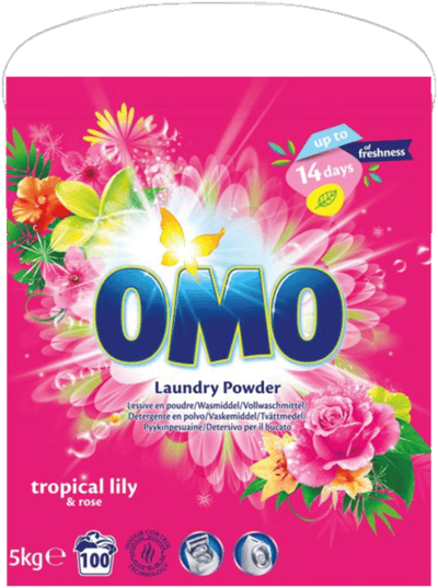 Modelbillede af OMO Vaskepulver Tropical Lily & Rose 5 kg