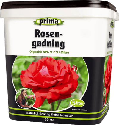 Modelbillede af Prima Rosengødning Organisk 5 l.