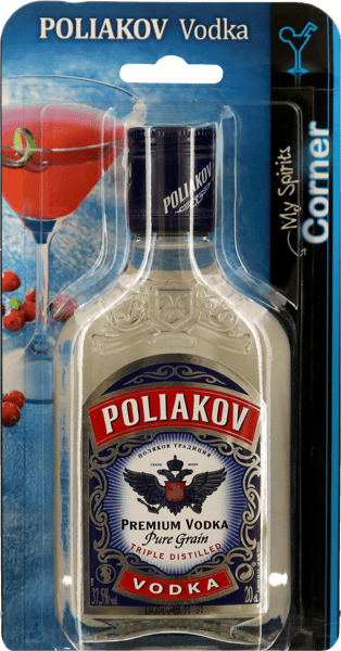 Modelbillede af Poliakov Vodka 37,5% 0,2 l.