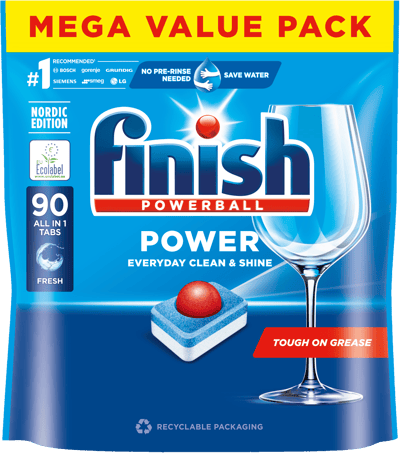 Modelbillede af Finish Power All in 1 90 tabs