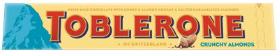 Modelbillede af Toblerone Crunchy Almonds 100g