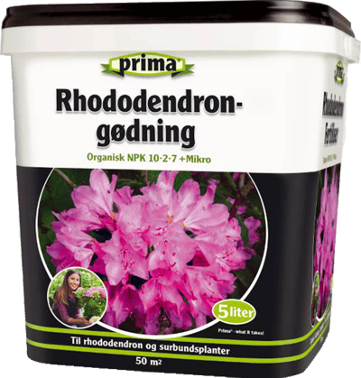 Modelbillede af Prima Rhododendrongødning Organisk 5 l.