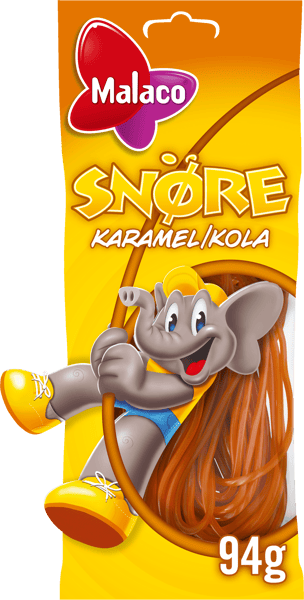 Modelbillede af Malaco Karamelsnøre 94 g