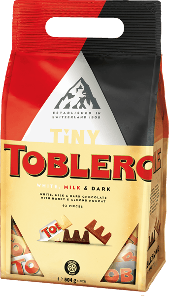 Modelbillede af Toblerone Tiny Classic Mix 504g