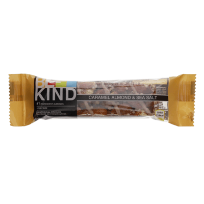 Modelbillede af BE-KIND™ Caramel Almond & Sea Salt 40g