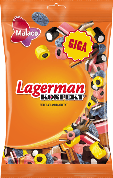 Modelbillede af Malaco Lagerman Konfekt 900 g
