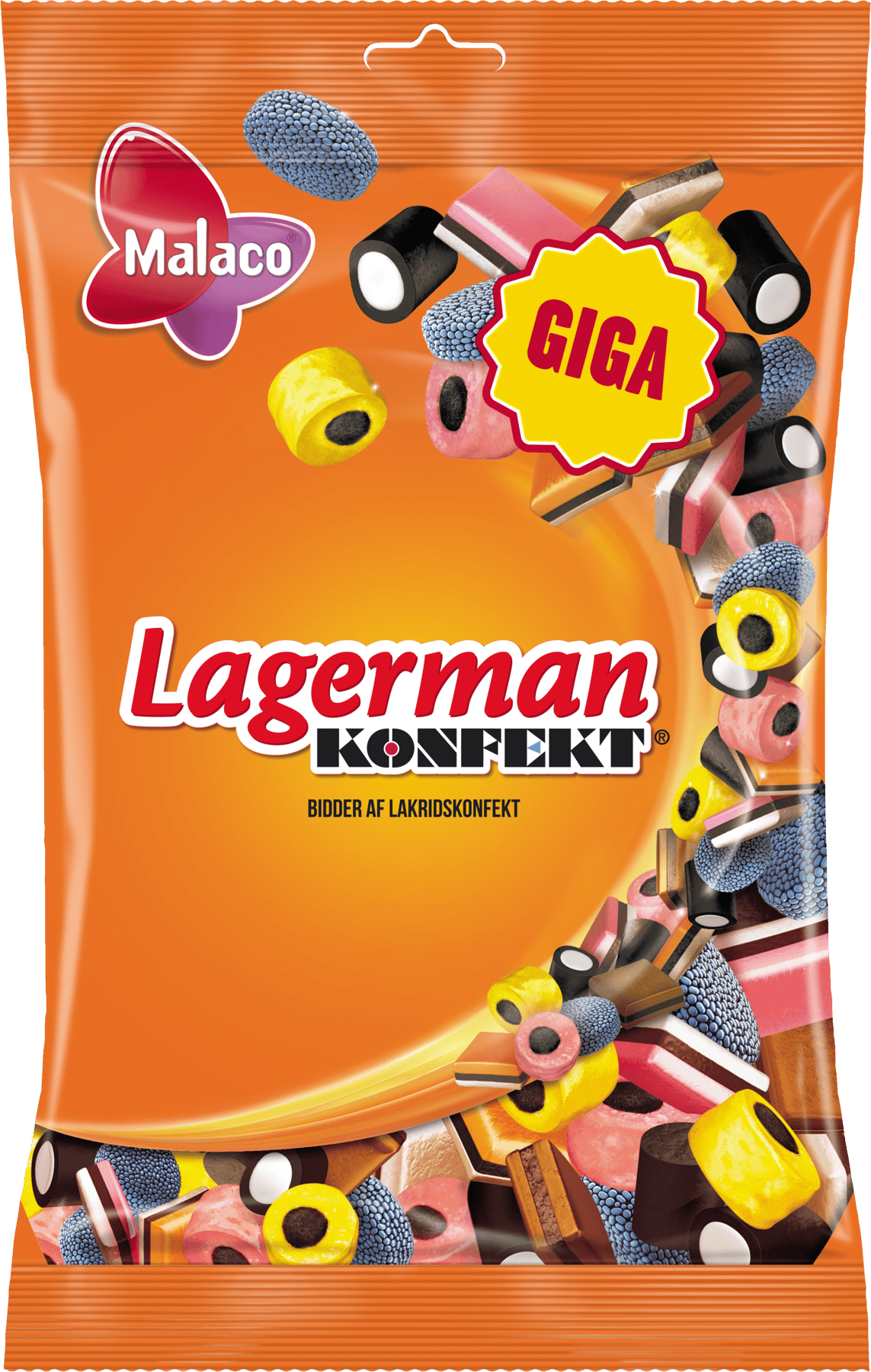 Malaco Lagerman Konfekt 900 g