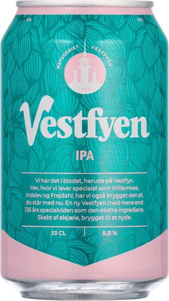 Modelbillede af Vestfyen IPA 5% 12x0,33l