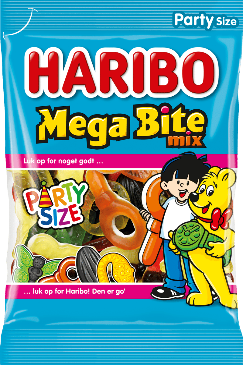 Haribo Mega Bite Mix DK