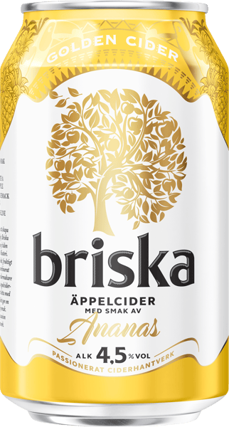 Modelbillede af Briska Ananas 4,5% 24x0,33 l.