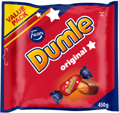 Modelbillede af Fazer Dumle Original 450g