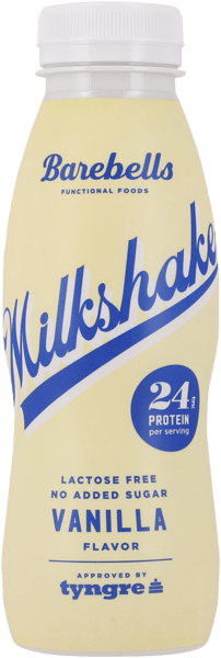 Modelbillede af Barebells Protein Milkshake Vanilje 8x330 ml