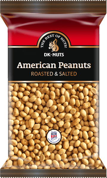 Modelbillede af DK Nuts American Ristede & Saltede Peanuts 1000 g