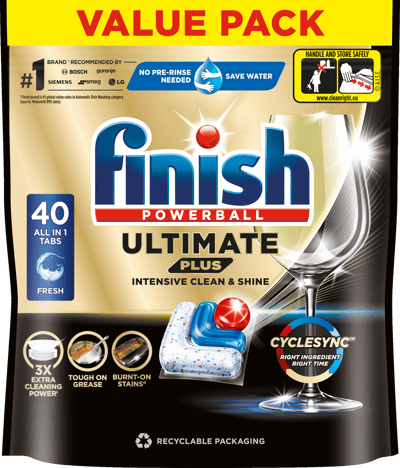 Modelbillede af Finish Ultimate plus all in 1 40 tabs