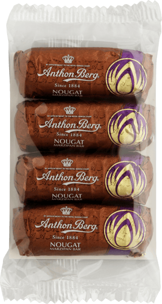 Modelbillede af Anthon Berg Marcipanbrød Nougat 4x25g