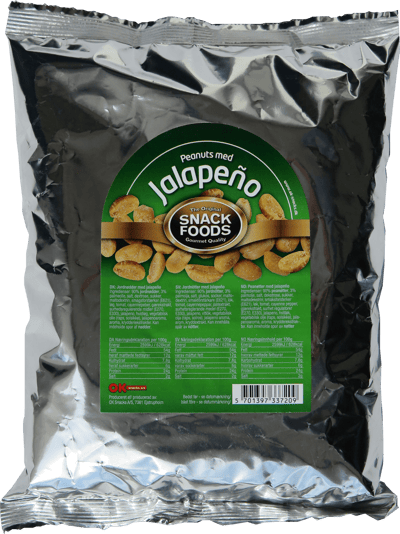 Modelbillede af SF Peanuts med Jalapeño 800g