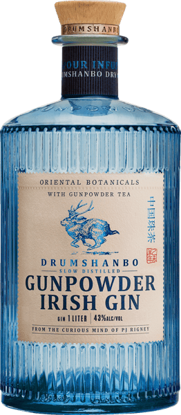 Modelbillede af Drumshanbo Gunpowder Irish Gin 43% - 1l