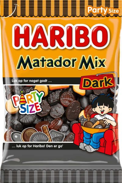 Modelbillede af Haribo Matador Mix Dark 470g DK